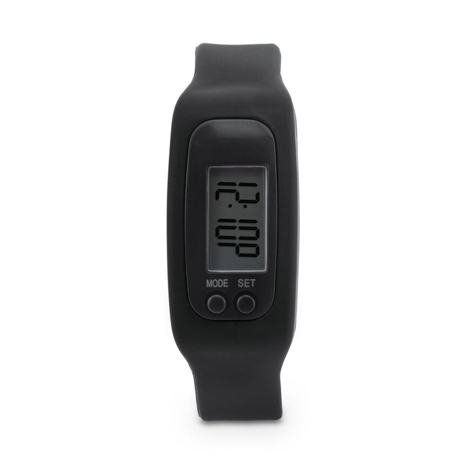 Zenith Easy - Orologio Multifunzione Con Display Lcd E Cinturino Regolabile In Silicone personalizzato con logo - Pubblienne