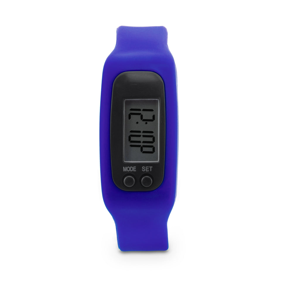 Zenith Easy - Orologio Multifunzione Con Display Lcd E Cinturino Regolabile In Silicone personalizzato con logo - Pubblienne
