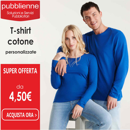 T-SHIRT EXTREME Roly personalizzato con logo - Pubblienne