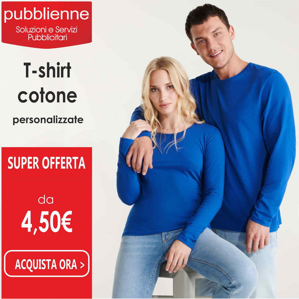 T-SHIRT EXTREME Roly personalizzato con logo - Pubblienne