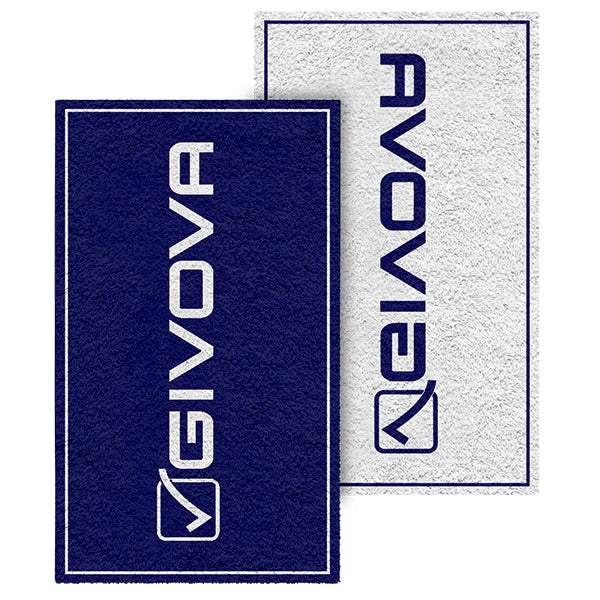 TELO MARE DOUBLE FACE 80*165 personalizzato con logo - Pubblienne