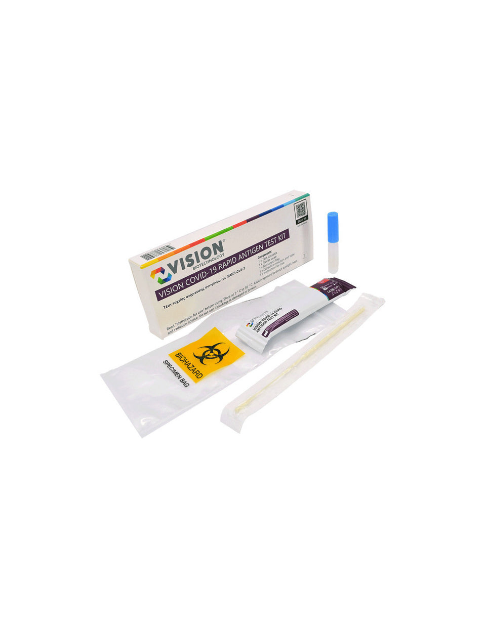 Tampone Rapido VISION personalizzato con logo - Pubblienne