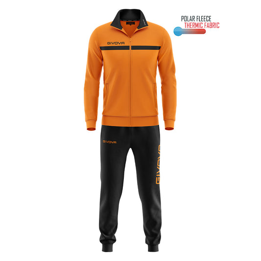TUTA GIVOVA ONE FULL ZIP POLARFLEECE personalizzato con logo - Pubblienne