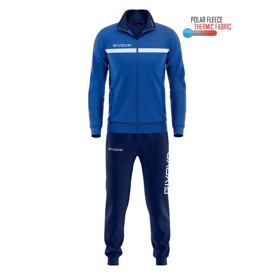 TUTA GIVOVA ONE FULL ZIP POLARFLEECE personalizzato con logo - Pubblienne