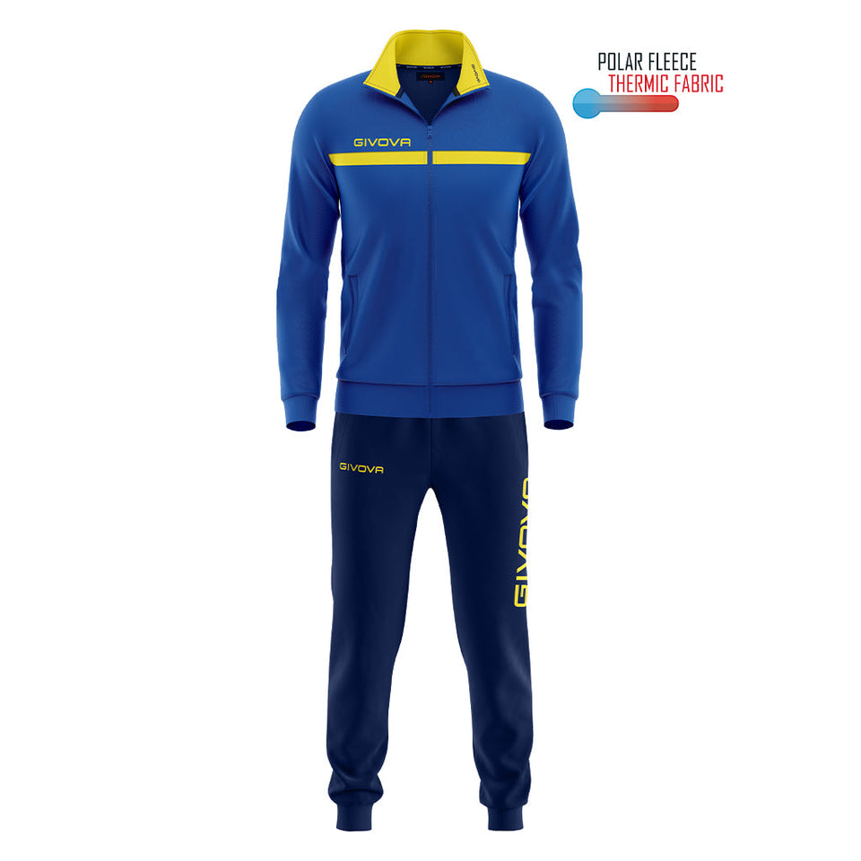 TUTA GIVOVA ONE FULL ZIP POLARFLEECE personalizzato con logo - Pubblienne
