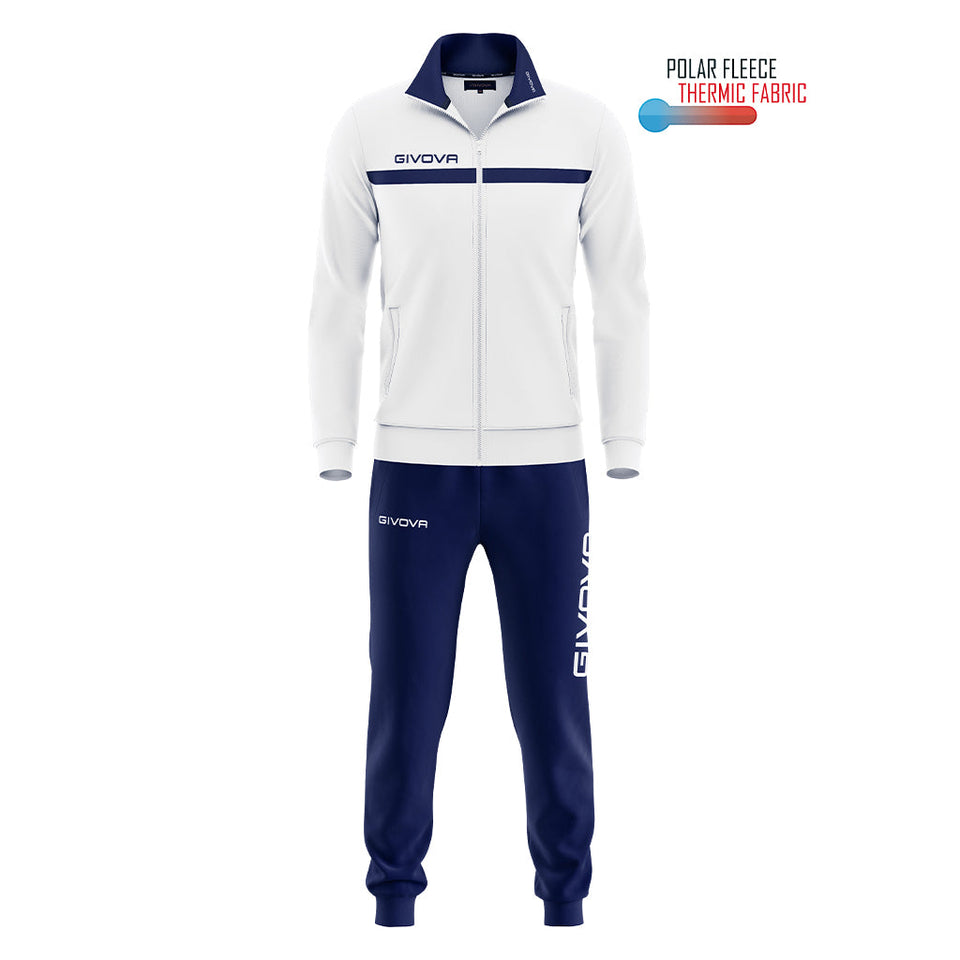 TUTA GIVOVA ONE FULL ZIP POLARFLEECE personalizzato con logo - Pubblienne