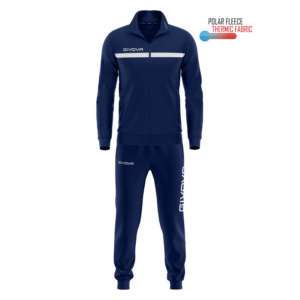 TUTA GIVOVA ONE FULL ZIP POLARFLEECE personalizzato con logo - Pubblienne