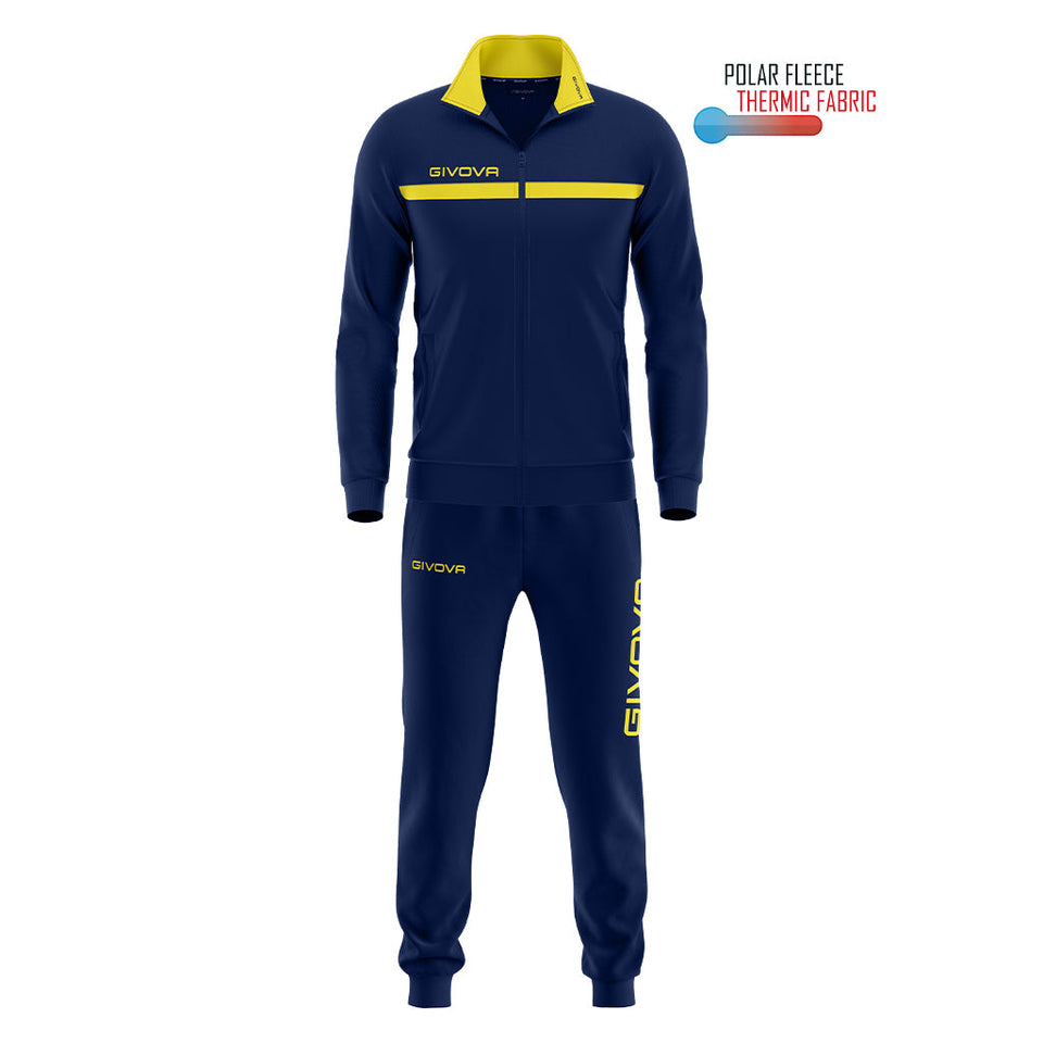 TUTA GIVOVA ONE FULL ZIP POLARFLEECE personalizzato con logo - Pubblienne