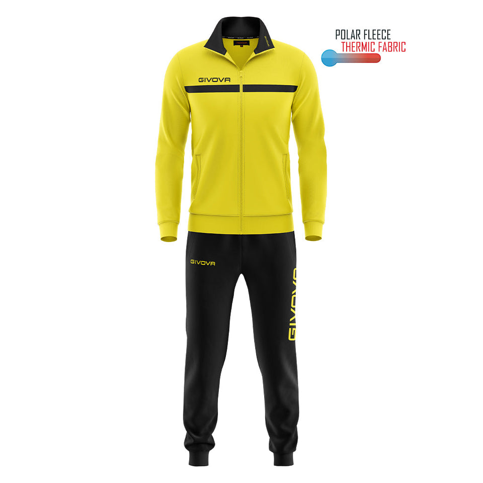TUTA GIVOVA ONE FULL ZIP POLARFLEECE personalizzato con logo - Pubblienne