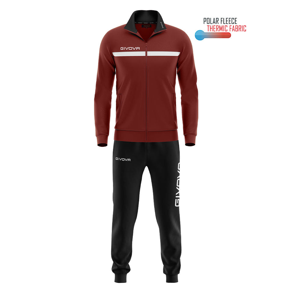 TUTA GIVOVA ONE FULL ZIP POLARFLEECE personalizzato con logo - Pubblienne