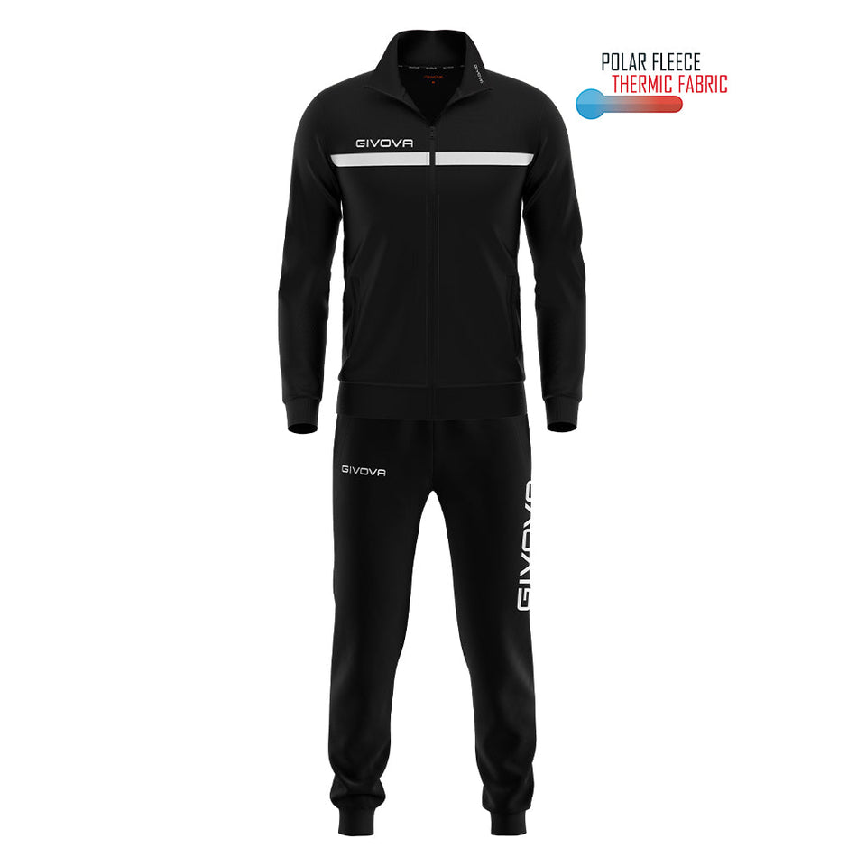 TUTA GIVOVA ONE FULL ZIP POLARFLEECE personalizzato con logo - Pubblienne