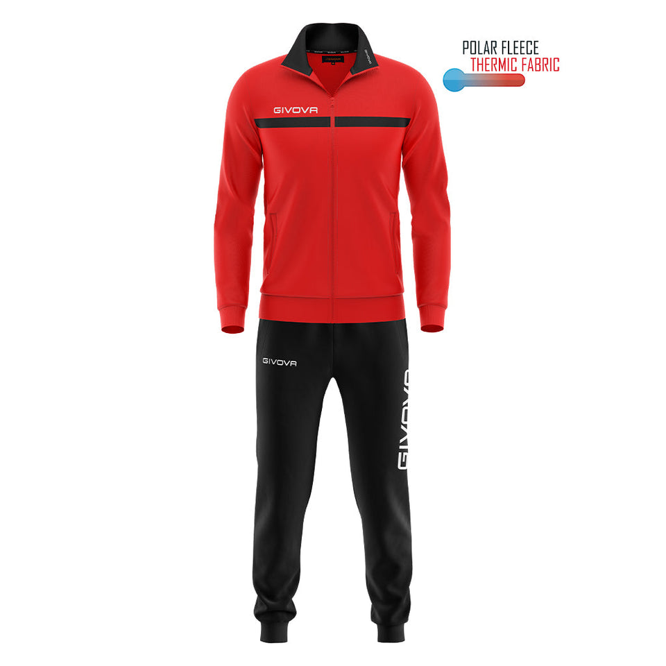 TUTA GIVOVA ONE FULL ZIP POLARFLEECE personalizzato con logo - Pubblienne