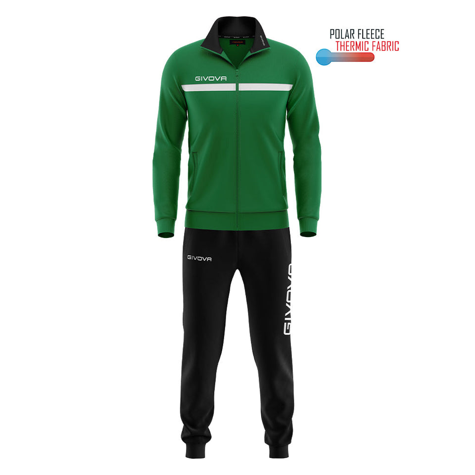 TUTA GIVOVA ONE FULL ZIP POLARFLEECE personalizzato con logo - Pubblienne