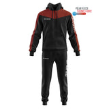 TUTA ROMA CON CAPPUCCIO POLARFLEECE personalizzato con logo - Pubblienne