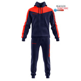 TUTA ROMA CON CAPPUCCIO POLARFLEECE personalizzato con logo - Pubblienne