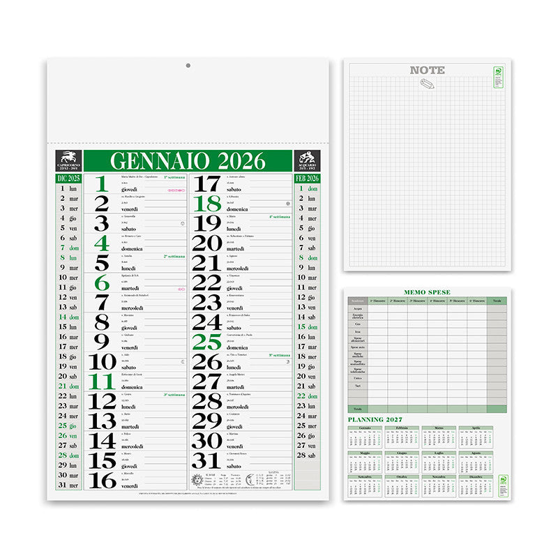 Calendario Olandese personalizzato con logo - Pubblienne