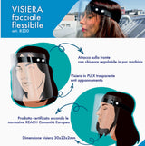 Visiera Parafiato Flex personalizzato con logo - Pubblienne