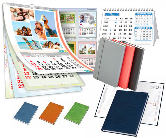 calendari e agende personalizzate per aziende